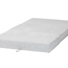 Baxton Studio Sabriel Modern Light Grey Fabric Convertible Sleeper Ottoman