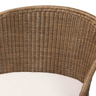 bali & pari Kintamani Bohemian Greywashed Rattan Accent Chair