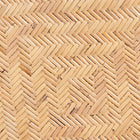 bali & pari Ayu Bohemian Light Honey Rattan Swivel Counter Stool