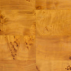 bali & pari Huxley Modern and Contemporary Natural Real Burl Wood Coffee Table