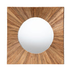bali & pari Mosa Bohemian Pealed Grasscloth Accent Mirror