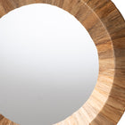 bali & pari Tarun Bohemian Grasscloth Accent Mirror