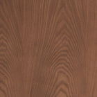 Baxton Studio Mandolin Mid-Century Ash Walnut Wood 2-Drawer Nightstand