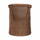 bali & pari Memphis Bohemian Peanut Brown Braided Rattan Arm Chair