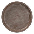 Baxton Studio Westlyn French Country Antique Brown Wood End Table
