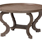 Baxton Studio Madrona French Country Antique Brown Wood Coffee Table