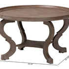 Baxton Studio Madrona French Country Antique Brown Wood Coffee Table