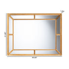 Baxton Studio Iskra Accent Mirror