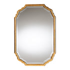 Baxton Studio Pacino Antique Goldleaf Accent Wall Mirror