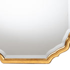 Baxton Studio Pacino Antique Goldleaf Accent Wall Mirror