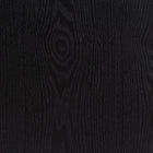 Baxton Studio Shirin Mid-Century Beige Fabric and Black Wood 3-Drawer Chest