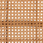 bali & pari Wallis 5-Piece Natural Rattan Dining Set with Round Pedestal Table and 4 Chairs, Handwoven Wicker Dining Furniture with Cushioned Seats, Boho Coastal Kitchen or Dining Room Set