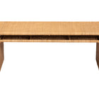 bali & pari Nevada Bohemian Light Honey Rattan Coffee Table