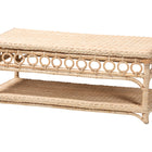 bali & pari Oxford Natural Rattan Coffee Table