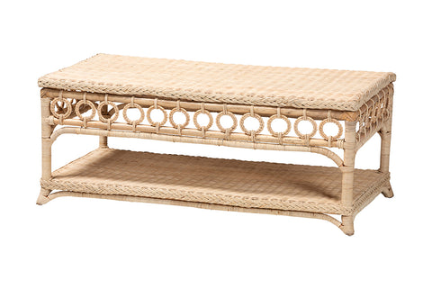 Oxford Natural Rattan Coffee Table
