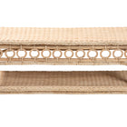 bali & pari Oxford Natural Rattan Coffee Table