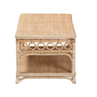 bali & pari Oxford Natural Rattan Coffee Table