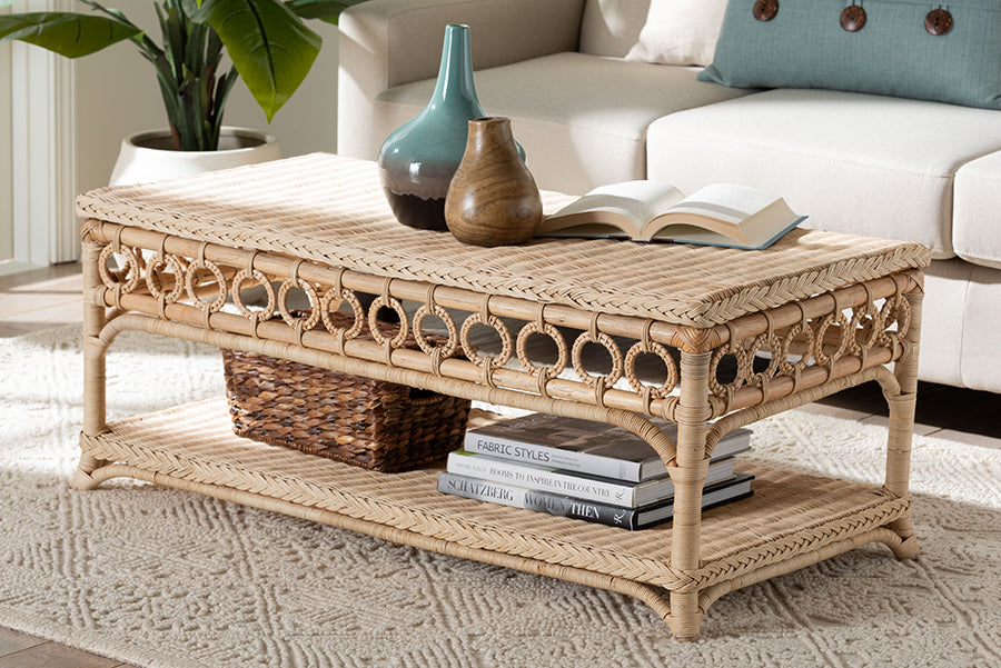 Oxford Natural Rattan Coffee Table