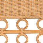 bali & pari Oxford Bohemian Light Honey Rattan 3-Piece Living Room Chair Set