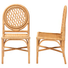 bali & pari Oxford Natural Rattan Dining Chair