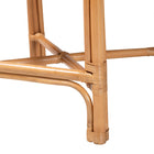 bali & pari Oxford Natural Rattan Counter Stool