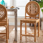 Oxford Natural Rattan Counter Stool