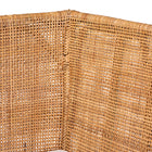 bali & pari Olivera Bohemian Light Honey Rattan 3-Piece Dining Nook Set