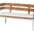 bali & pari Ubud Seagrass Dining Nook Set