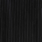 bali & pari Abebi Black Rattan Console Table - Modern Accent Table with Waterfall Silhouette and Open Hairpin Legs, Boho Coastal Style for Entryway, Hallway, or Living Room