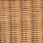 Abena Ming Style Natural Rattan Bench