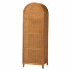 bali & pari Paloma Natural Rattan Decorative Cabinet