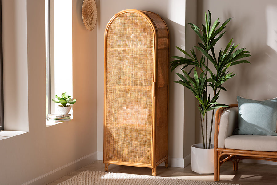 Paloma Natural Rattan Decorative Cabinet