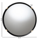 bali & pari Fenicia Natural Rattan Mirror