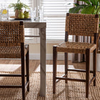 Alise Seagrass Counter Stool