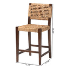 bali & pari Alise Seagrass Counter Stool