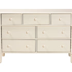 Baxton Studio Braith Farmhouse Ivory Spindle Wood 7-Drawer Dresser