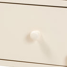 Baxton Studio Braith Farmhouse Ivory Spindle Wood 7-Drawer Dresser
