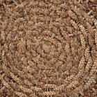 bali & pari Bailey Handwoven Seagrass Storage Ottoman with Lift-Top Lid - Rustic Wicker Trunk or Footrest with Inner Compartment for Living Room or Entryway, Round