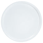 Baxton Studio Webb White Metal Pedestal Side Table - Modern Accent Table with Round Tray Top for Indoor or Semi-Outdoor Use