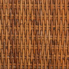 bali & pari Derris Natural Rattan Counter Stool with Cushion - Tall Wingback Stool with Solid Mango Wood Legs and Footrest, Boho Coastal Style for Kitchen Island or Dining Area Seating, Light Honey