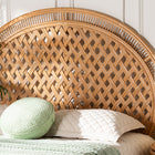 Isabel Natural Rattan Standalone Headboard