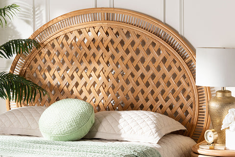 Isabel Natural Rattan Standalone Headboard