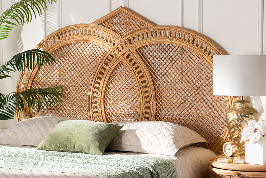 Nerita Natural Rattan Standalone Headboard