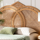 Nerita Natural Rattan Standalone Headboard