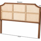 Baxton Studio Hermine Headboard, Queen