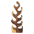 bali & pari Matana Suar Wood Wine Rack