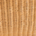 bali & pari Reya Natural Rattan 2-Piece Living Room Set - Handwoven Wicker Accent Seating with Pedestal Base for Modern Boho, Coastal, or Tropical Living Room Spaces