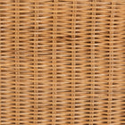 bali & pari Carina Natural Rattan 3-Piece Living Room Set - Lounge Sofa and Armchairs with Handwoven U-Shaped Design for Boho, Coastal, or Tropical Interiors