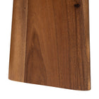 bali & pari Caruso Suar Wood Console Table - Live Edge Statement Table for Entryway or Living Room