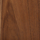 bali & pari Caruso Suar Wood Console Table - Live Edge Statement Table for Entryway or Living Room